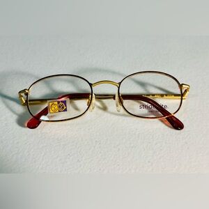 Children’s Stride Right Frame.  Rx ready.  Metal.  Tortoise shell and gold